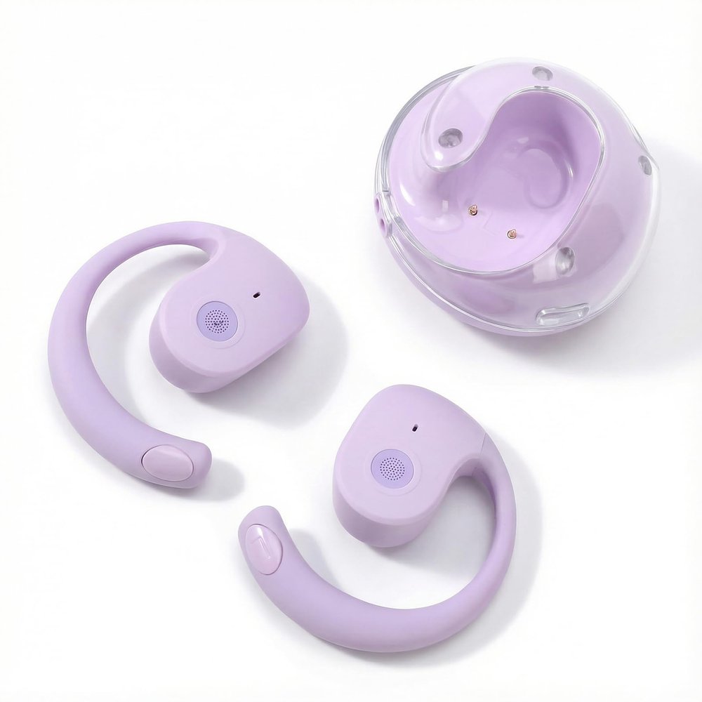 Real Time Translation Earbuds, 144 Languages Translator Earbuds 5.4, Wireless Over Ear Buds with APP for Travel, Music and Calls, AI Language Translator Headphones for Tr