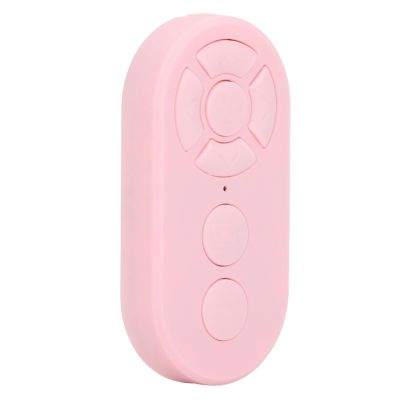 Sanpyl Selfie Remote Control Rechargeable BT for Electronic Book Video Recording, Fast Charging Clicker for Phone Camera Type C, Suitable for Short Video Liking, Reading Novels (Pink)