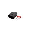 VSVAKHXC 3 pin 1743271-2 1743757-2 Automotive Starter Cable Harness Connectors Car Electronic Fan Socket Plug view 1