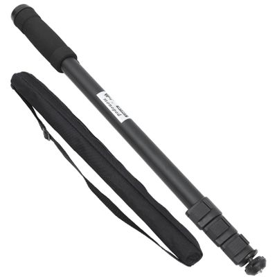 COOLHIYA Aluminum Alloy Camera Monopod Telescoping Pole Stand Extending Rod for DSLR Camcorder Video Cameras Portable and Lightweight for Travel Photography