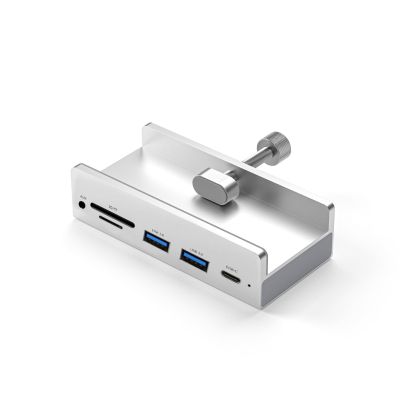 6 In 1 USB3.0 Adapter USB Clip On Docking Station USB3.0 Multiport Splitter 5Gbps High Speed For PC Laptop Desktop USB Extender