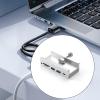 6 In 1 USB3.0 Adapter USB Clip On Docking Station USB3.0 Multiport Splitter 5Gbps High Speed For PC Laptop Desktop USB Extender view 2