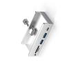 6 In 1 USB3.0 Adapter USB Clip On Docking Station USB3.0 Multiport Splitter 5Gbps High Speed For PC Laptop Desktop USB Extender view 4