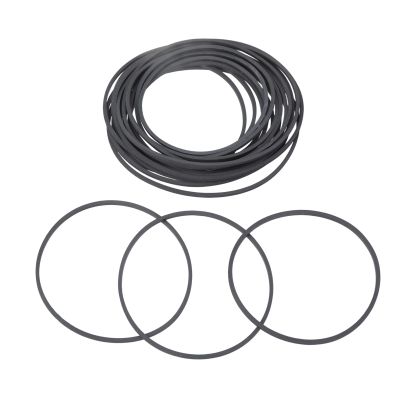 jiingekk 70-100mm Folded Length Square Rubber Belts For Disc Recorders And Portable Players 1.2mm Width Player Belt 20pcs Replacement Belts