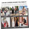 Angoily Tripod Bag for Light Stands Durable Oxford Cloth Photography Accessories Storage Pouch with Dual Zipper and Carrying Handle Portable Travel Camera Rack Bag view 4