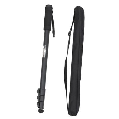 IWOWHERO Lightweight Aluminum Alloy Travel Monopod for Cameras Telescopic Pole Stand Compatible with DSLR Camcorder and Video Cameras Compact Portable Photography Accessory for Outdoor Use