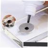 300pcs Oval Aluminum Foil Lash Glue Stickers for Extension view 3