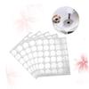 300pcs Oval Aluminum Foil Lash Glue Stickers for Extension view 4