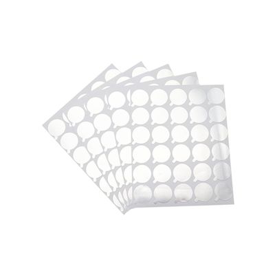 300pcs Oval Eyelash Glue Stickers Aluminum Foil Adhesive Pads