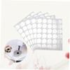 300pcs Oval Eyelash Glue Stickers Aluminum Foil Adhesive Pads view 2