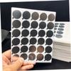 300pcs Oval Eyelash Glue Stickers Aluminum Foil Adhesive Pads view 3