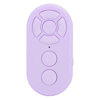 Sanpyl Selfie Remote Control Rechargeable BT for Electronic Book Video Recording, Fast Charging Clicker for Phone Camera Type C, Suitable for Short Video Liking, Reading Novels (Purple)