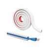 3M/roll Flexible Cord Management Channel,Invisible Decorative Wire Cover, Anti-Step Protector, Adhesive Cable Raceway with Cap(B-Grey) view 1