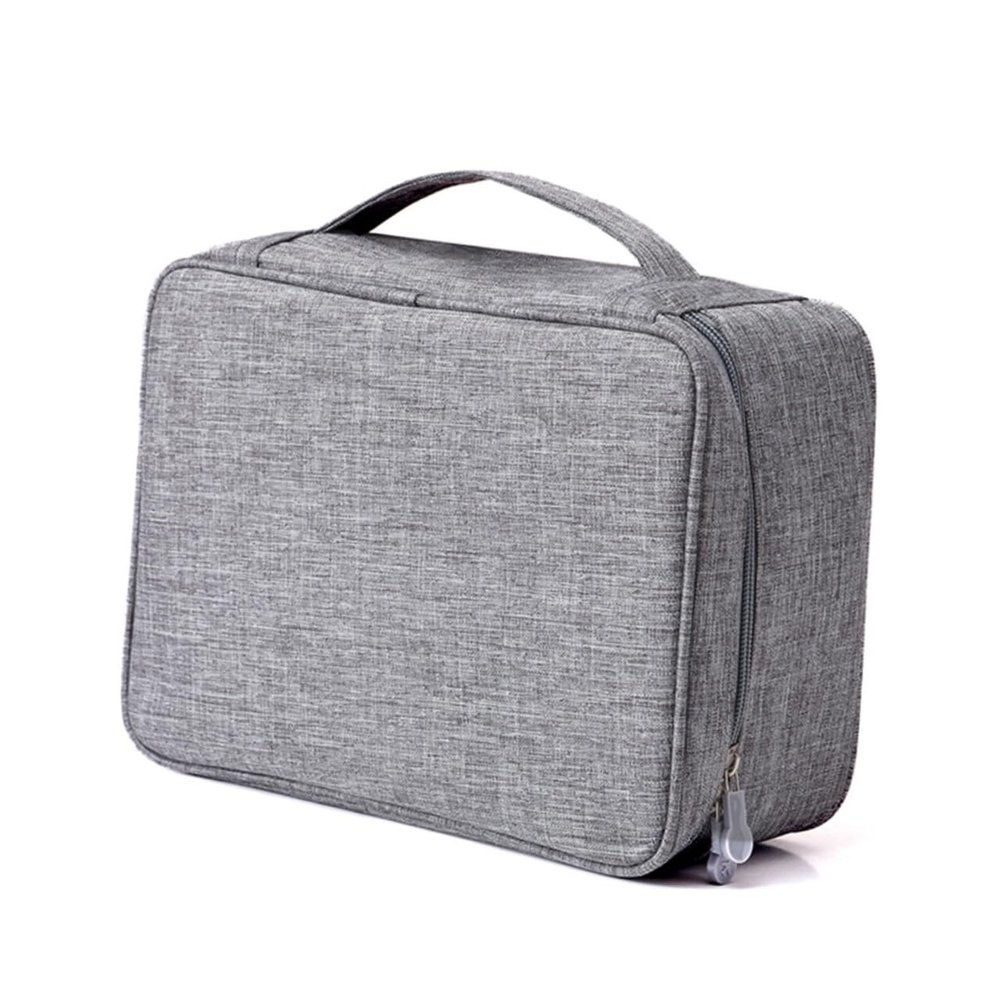 DIYEAH Travel Storage Bag Kit for Electronics Scratch Resistant Digital Organizer Case with Detachable Compartments Lightweight Portable Pouch for Cables Power Banks Tablets and Gadgets
