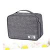 DIYEAH Travel Storage Bag Kit for Electronics Scratch Resistant Digital Organizer Case with Detachable Compartments Lightweight Portable Pouch for Cables Power Banks Tablets and Gadgets view 3