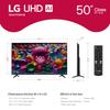 LG 50UA7700P 50 inch Class UA77 Series LED AI 4K Smart webOS TV (2025) view 2
