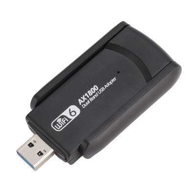 Sanpyl 1800Mbps WiFi 6 Adapter Dual Band USB Wireless Adapter Powerfully Compatible for 10 11