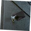 SEWACC Rainproof Camera Guard with Sunshade Weather Resistant Plastic Outdoor Security Accessory Easy Installation Protective Cover for Dome and Bullet Cameras view 4