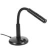 IWOWHERO Angle USB Desktop Microphone with Power Indicator Light Compact Wired Condenser Mic for Streaming Voice Chat and Meetings Versatile Mic with Base Compatible with Multiple Audio view 1