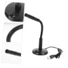 IWOWHERO Angle USB Desktop Microphone with Power Indicator Light Compact Wired Condenser Mic for Streaming Voice Chat and Meetings Versatile Mic with Base Compatible with Multiple Audio view 4