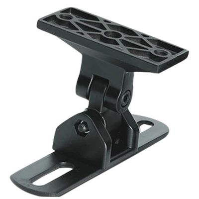 Angoily Adjustable Wall Mount Speaker Stand Zinc Alloy Center Speaker Bracket with Rotation Pitch for Surround Sound Bookshelf Space Saving Design