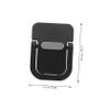 Angoily Ergonomic Zinc Alloy Laptop Stand Portable Notebook Riser Holder Cooling Support Rack for Air Pro and More Compact Heightening Mount for Better Heat Dissipation and Comfortable view 2