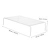 CATIEBYE Desktop Monitor Riser Stand Single Layer Computer Storage Organizer with Sleek Minimalist Design for Office Desk Space Saving and Efficient Workspace Management view 2