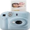 Fujifilm Instax Mini 12 Camera with Fujifilm Instant Mini Film and PixiBytes Microfiber Cleaning Cloth... (Pastel Blue, Camera + 4 Twin Pack) view 2
