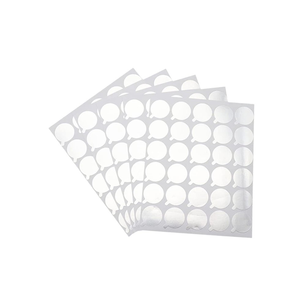 300Pc Eyelash Glue Stickers, Aluminum Foil Adhesive Gaskets for Extensions
