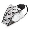 Camera Strap Black White Trees Birds for DSLr SLr or Mirrorless Cameras view 1