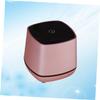 Angoily Portable USB Powered Desktop Speaker Rose Gold Small Wired Computer Speaker with Bass Sound Compact Stereo Mini Music Player for Laptop Use view 2