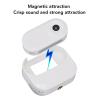 Diydeg Mini Body Camera, 12MP 1080P HD Water Proof Magnetic Wearable Small Action Camera with 0.96 Inch Screen, Easy Recording Wide Field Thumb Camera for Cycling Travel Pet Walking (White) view 3