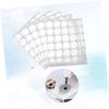 300Pcs Eyelash Glue Stickers Aluminum Foil Adhesive Gaskets view 2