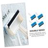 Multifunctional Cleaning Brush 4Pcs Plastic Double Sided with Wiper view 3