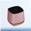 ARTIBETTER Portable Rose Gold Mini USB Desktop Computer Speakers with Bass Compact Stereo Sound Volume Saving Design for Use view 4