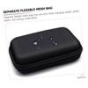 BATHVEVE Portable Hard Electronic Accessory Bag with Shockproof Water Resistant Design for Power Bank Hard Disk Drive Earphones Cable Storage and Travel Organization view 3