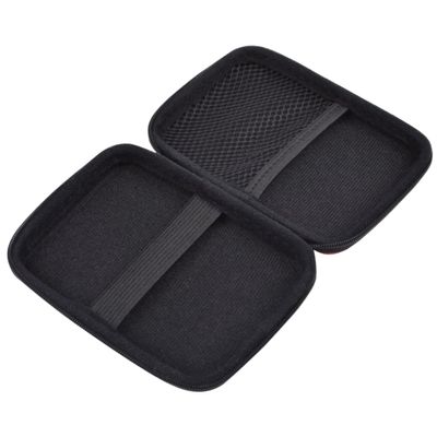 COMPUKAS Shockproof Hard Disk Drive Storage Case Portable Cable Container Pouch with Band Fixation Compact Organizer Bag for Electronic Accessories Travel and Daily Use