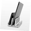 ARTIBETTER Adjustable Vertical Laptop Stand Desktop Holder for Phone Tablet with Slip Base Resistant Organizer for Home Office Travel Use view 2