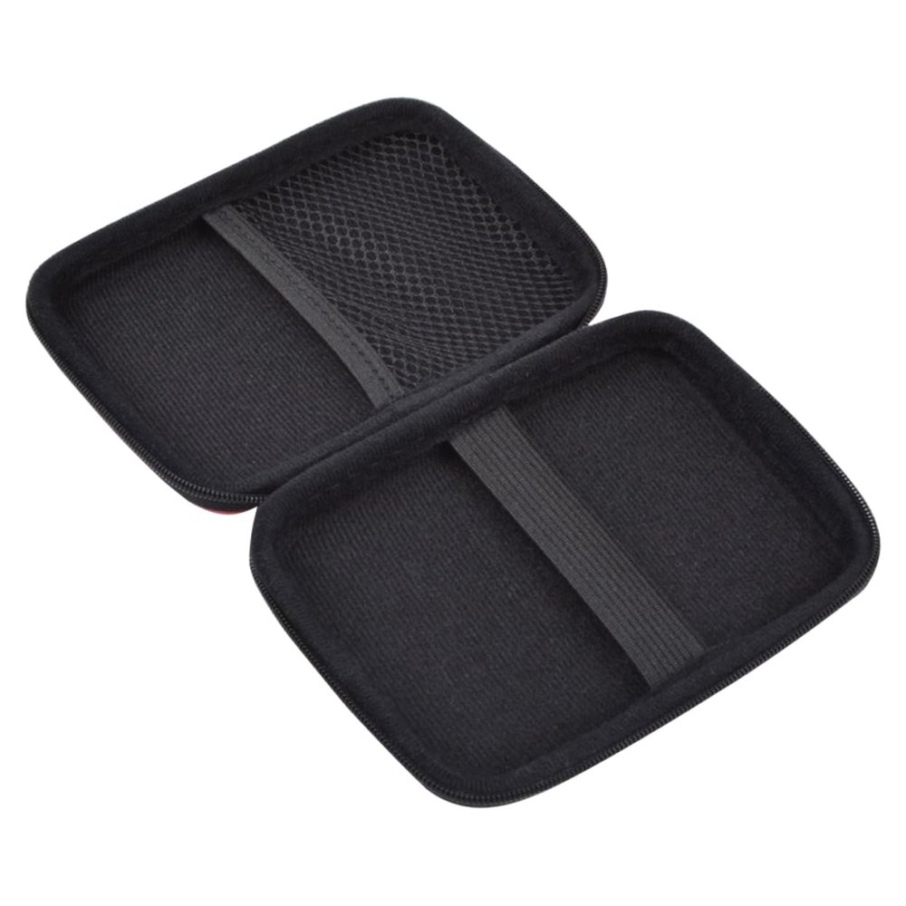 HYTROVE Shockproof Cable Container Pouch with Elastic Straps Multifunctional Portable Power Bank Organizer and Electronic Products Protective Storage Bag Compact for Travel and Daily Use