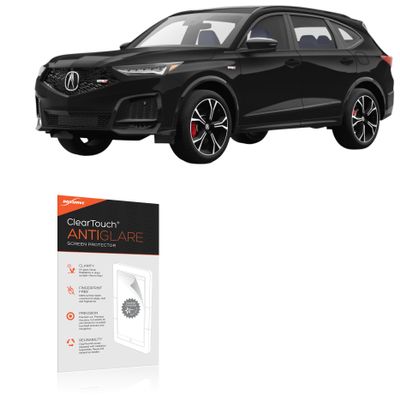 BoxWave Screen Protector Compatible With Acura 2026 MDX Instrument Display (12.3 in) - ClearTouch Anti-Glare (2-Pack), Anti-Fingerprint Matte Film Skin