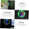 Angoily Portable USB Mini Clock Fan with LED Display Speed Cooling Fan for Home Office Desk USB Powered with Memory Function and view 3