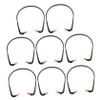 ADOCARN 8pcs Banded Silicone Noise Reduction Earbuds with Neck Strap for Studying Sleeping Working Multipurpose Hearing Protection view 1