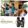 SEWACC Compact Binoculars Portable Travel Telescope Lightweight Hanging Pocket Binoculars for Bird Watching Sports Concerts Sightseeing Abs Body Clear Imaging view 3