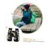 SEWACC Compact Binoculars Portable Travel Telescope Lightweight Hanging Pocket Binoculars for Bird Watching Sports Concerts Sightseeing Abs Body Clear Imaging view 4