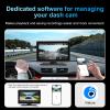 7" Wireless CarPlay Screen for Car- 4K Touchscreen, 4K Dash Cam &1080P Rear Camera64GB SD CardApple CarPlay & Android Auto, Bluetooth, GPS, Voice Control, Plug-and-Play with FM/AUX/Mirror Link view 4