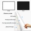 250 inch Large Projection Screen Foldable Anti-Crease, 16:9 Portable Projector Movies Screen for Home Theater Outdoor Indoor(72in) view 4