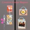 10 PCS Silicone Magnetic Cable Ties Cable Clips Cord Organizer Reusable Magnet Cables Organizer Silicone Cables Straps Management Cabl Cords for Bundling and Fastening Cabl Bookmark Fridge Magnets view 4