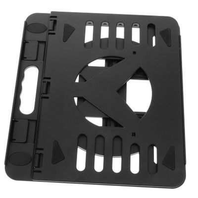 ARTIBETTER Adjustable Folding Laptop Stand Portable Cooling Bracket with Slip Base Plastic Holder for Desk Use Ergonomic Heat Dissipation Support for Notebook and Tablet