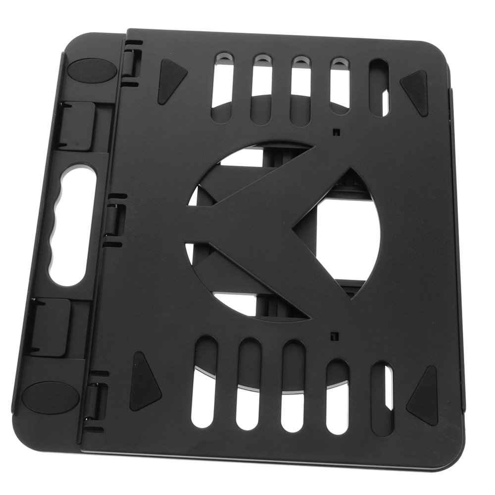 ARTIBETTER Adjustable Folding Laptop Stand Portable Cooling Bracket with Slip Base Plastic Holder for Desk Use Ergonomic Heat Dissipation Support for Notebook and Tablet