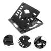 ARTIBETTER Adjustable Folding Laptop Stand Portable Cooling Bracket with Slip Base Plastic Holder for Desk Use Ergonomic Heat Dissipation Support for Notebook and Tablet view 3